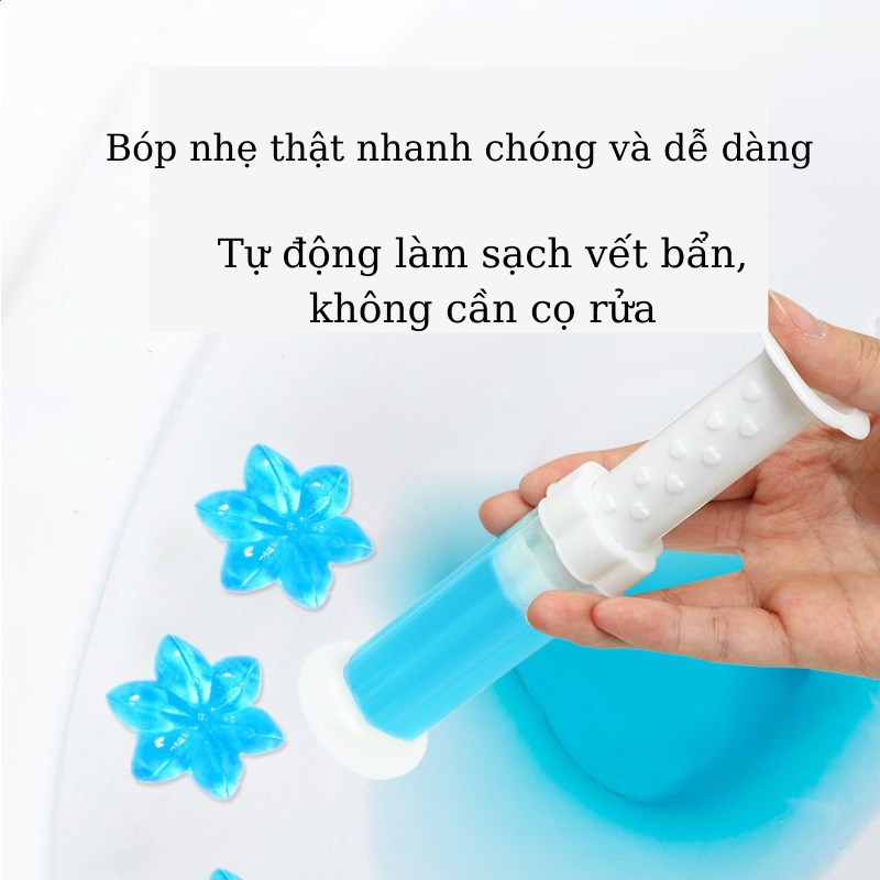 Gel Khử Mùi Bồn Cầu Toilet, Bồn Rửa Chén Bát,  Gel Thơm Diệt Khuẩn, Khử Trùng Bồn Vệ Sinh