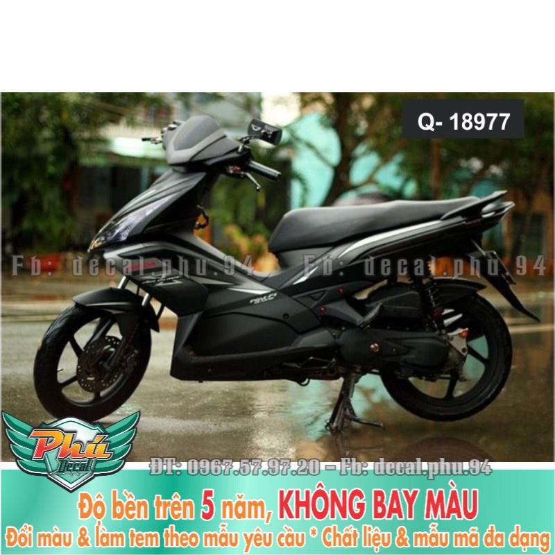 Tem rời Airblade đen xám 2011-2014