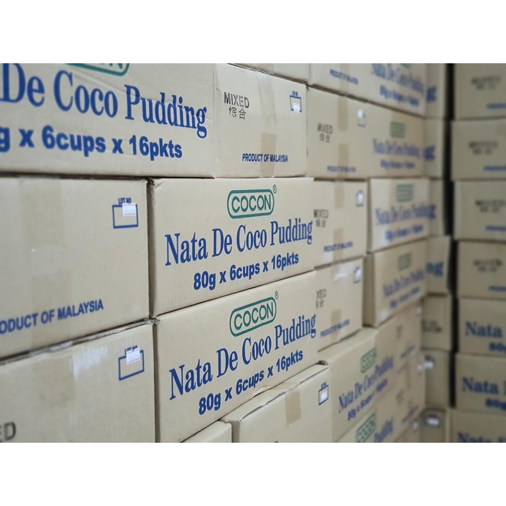 Combo 8 Lốc Thạch 6 Chén Trái Cây Cocon