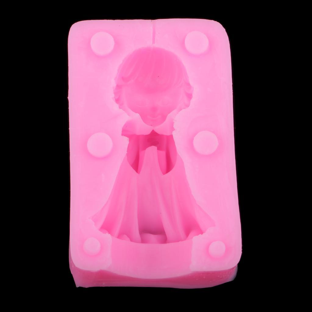 3D Angel Silicone  Chocolate  Fondant Soap Pastry Baking