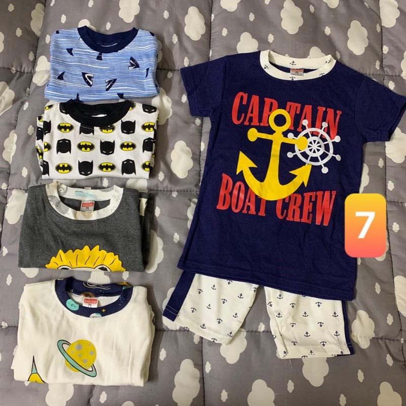 set bộ mặc hè bé trai siêu cute chất thun borip mịn mềm thấm hút mồ hôi