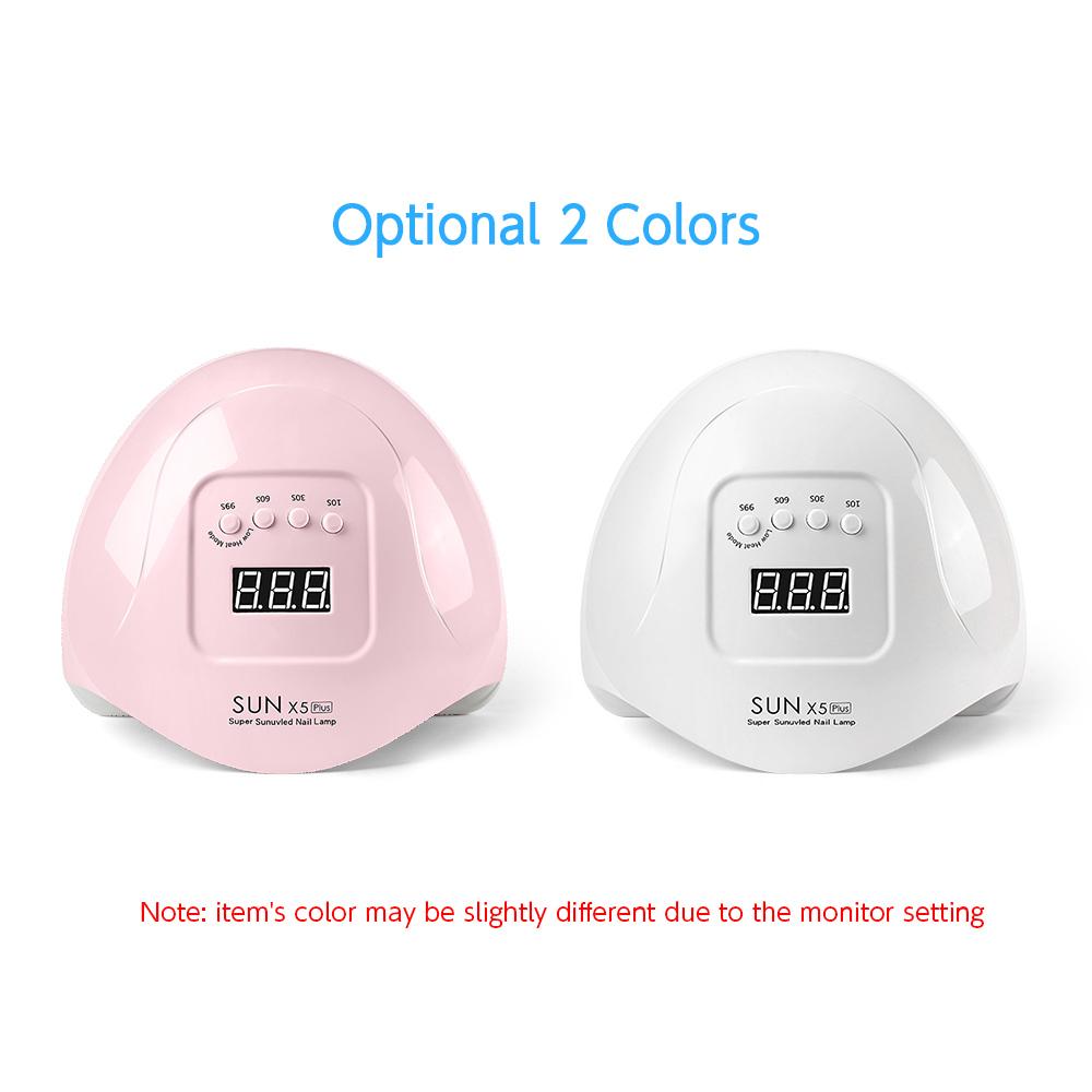 Đèn Led Uv 80w Làm Khô Sơn Móng Tay Với 36 Chế Độ Hẹn Giờ Màn Hình Lcd Cảm Ứng