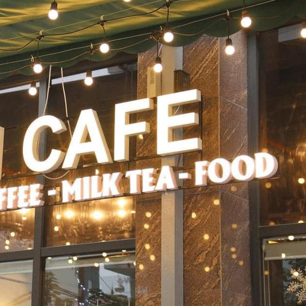 Đèn trang trí ngoài trời cho quán cafe, sân vườn - dây đui đúc 10m 19 bóng 3w thả