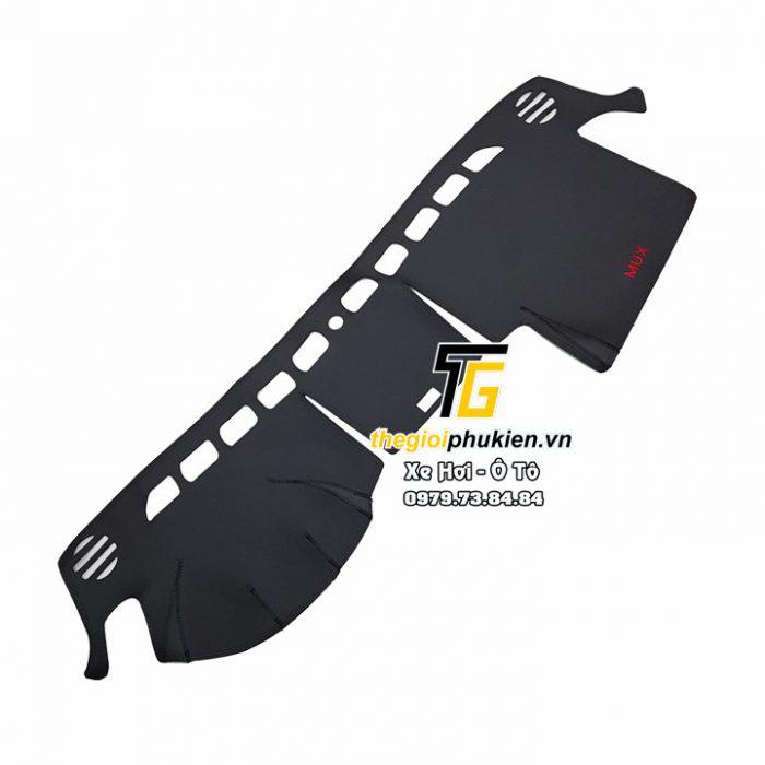 Thảm da Taplo Isuzu mu-X, MUX vân Carbon cao cấp