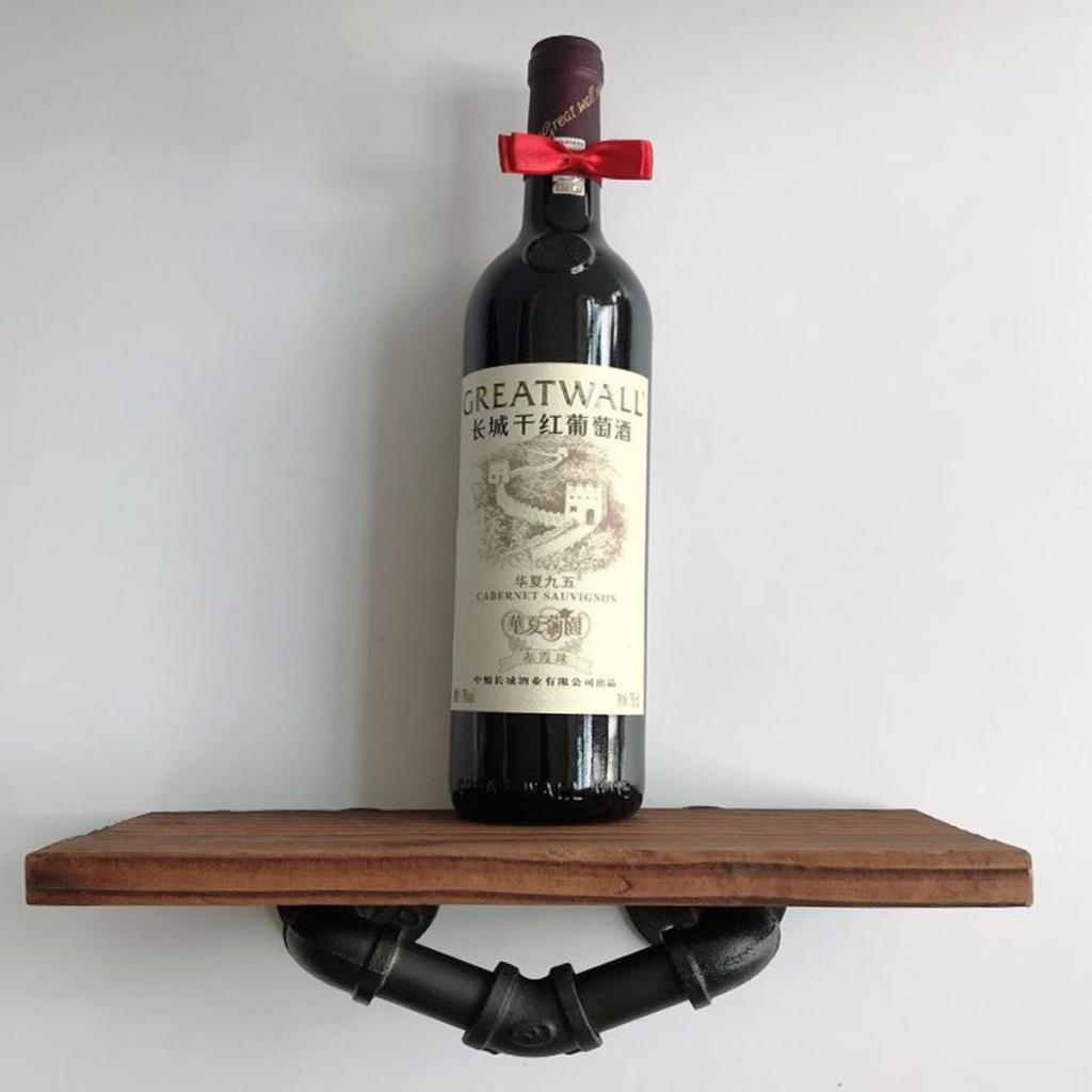 2x Nordic Display Wall Hanging Shelf Floating Shelves Wooden Wall Shelf