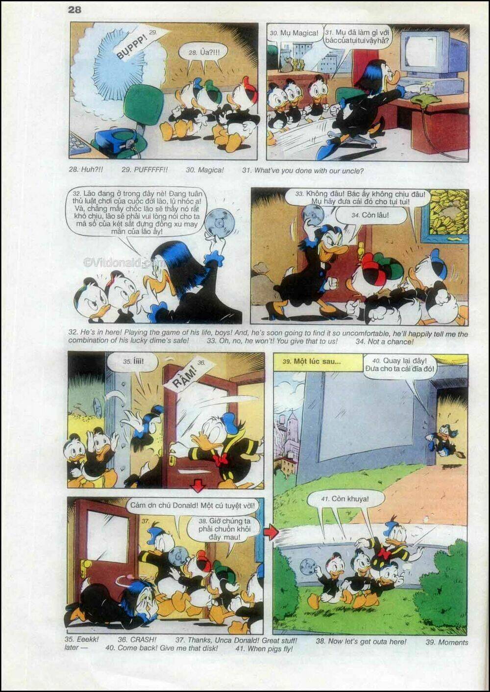 donald và bạn hữu chapter 75 30