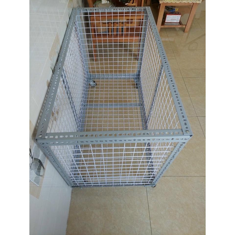 Kệ sắt vỉ 3 tầng kệ sắt v lỗ đa năng.kệ sắt v lỗ dạng vỉ
