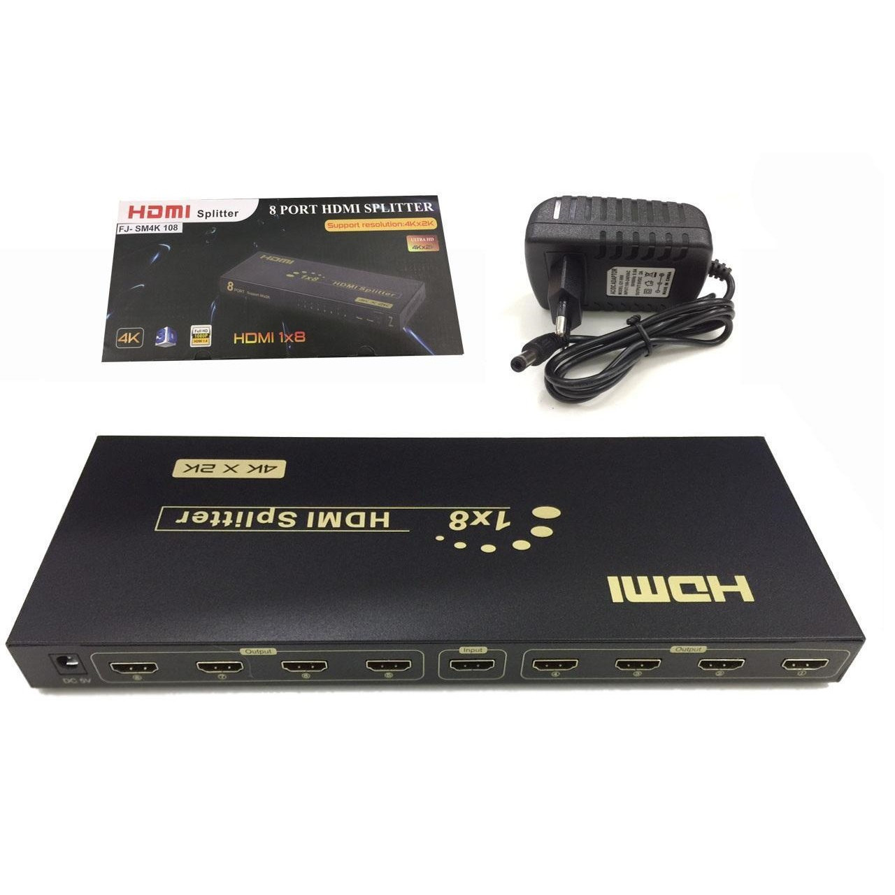 Bộ chia HDMI vào 1 ra 8 Splitter - Hàng nhập khẩu