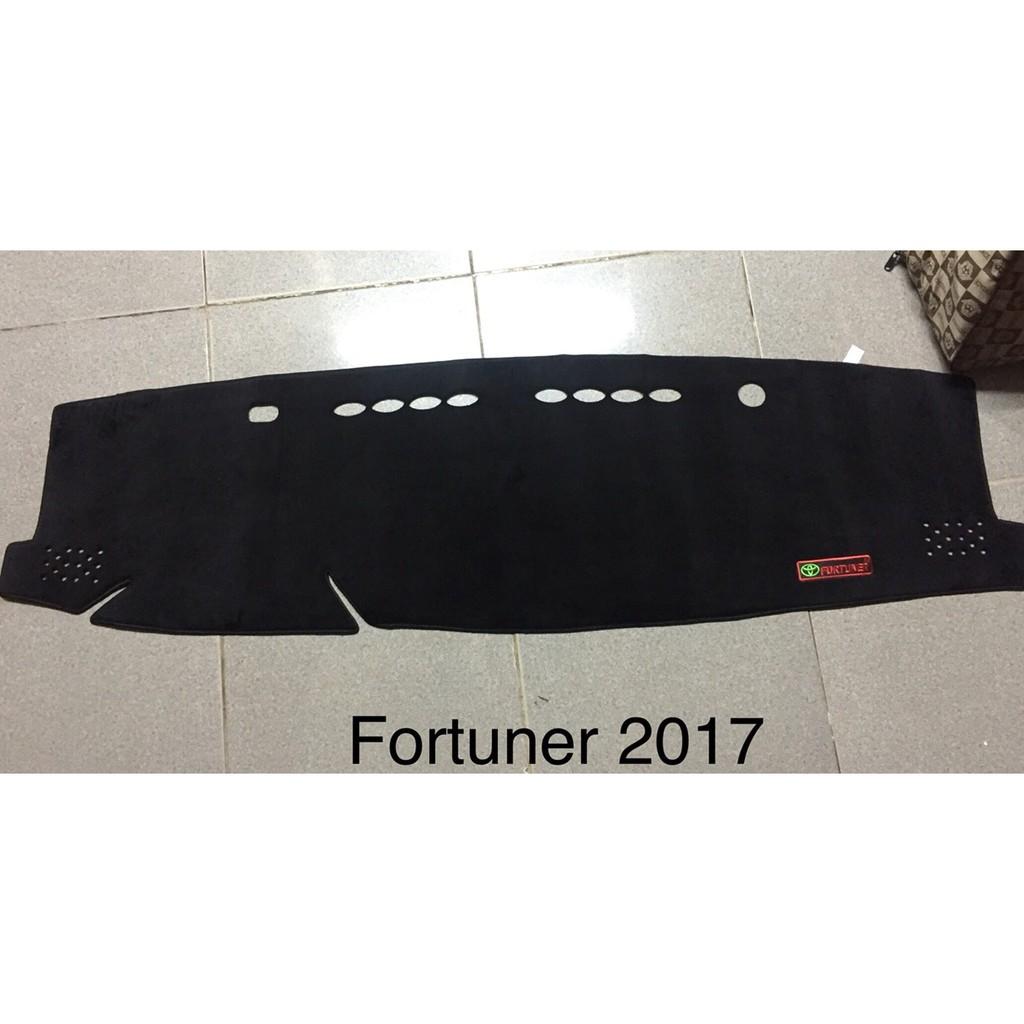 Thảm Taplo Nhung Lông Cừu Danh Cho Xe Toyota Fortuner