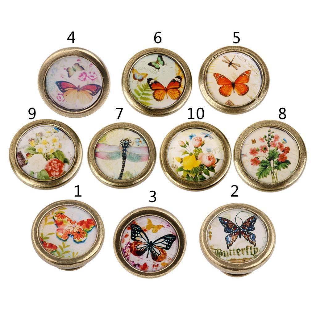 2 Pieces Vintage Metal Cabinet Door Cupboard Drawer Dresser Pull Handle Knob