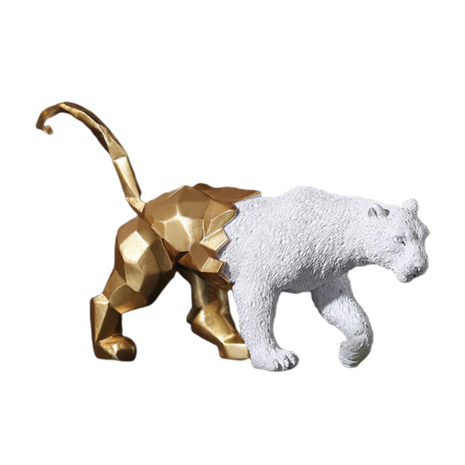 Abstract Animal Statue Desktop Ornament Art Sculpture Home Decor