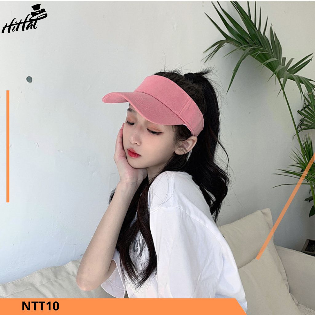 Nón kết nửa đầu, nón lưỡi trai thể thao trơn nam nữ - NTT10