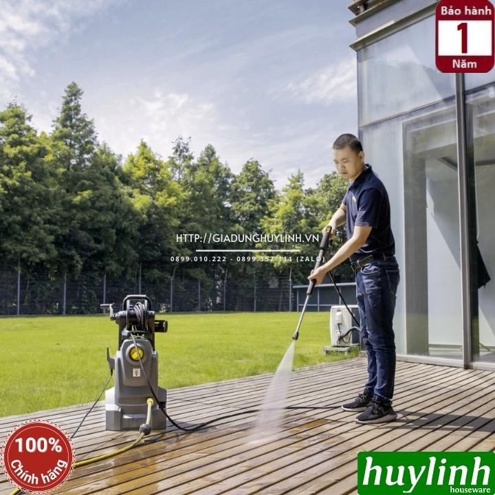 Máy phun xịt rửa xe cao áp Karcher HD4/10 X Classic - Công suất 1800W - Hàng chính hãng