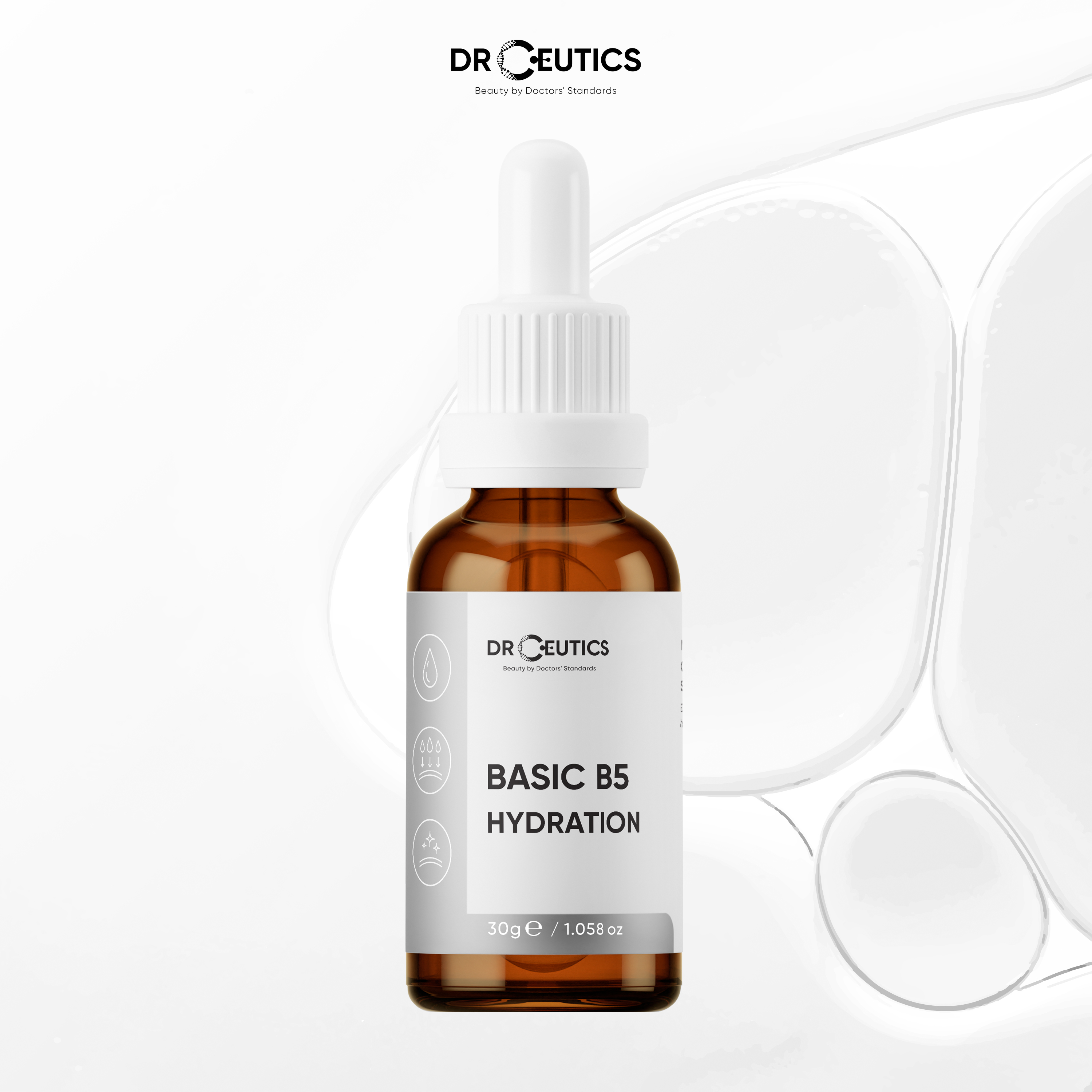 Tinh Chất B5 Basic Hydration 5% DrCeutics Cho Da Dầu Mụn