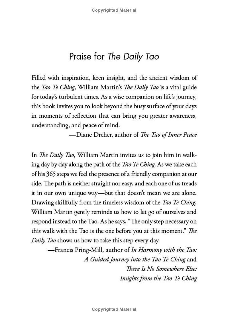 Sách ngoại văn: The Daily Tao - Day By Day