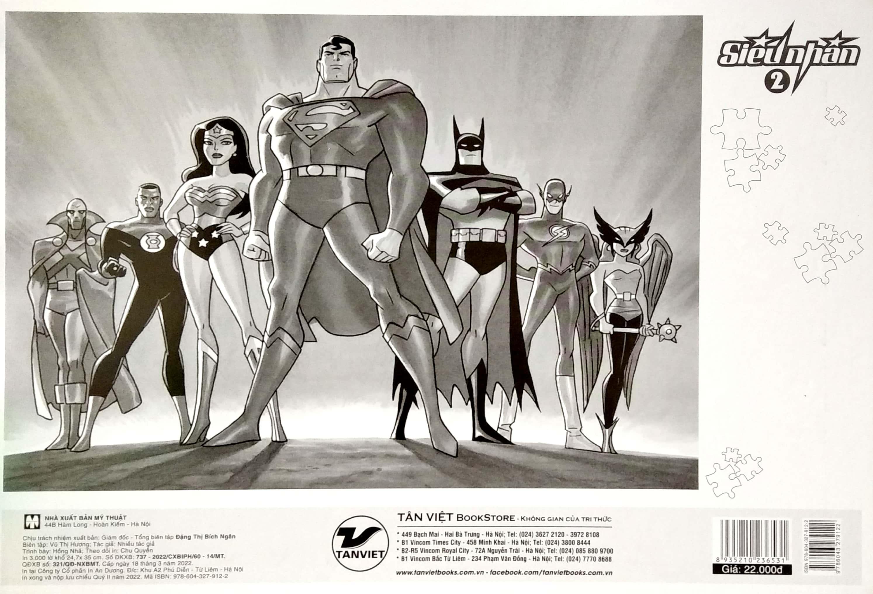 Sách Ghép Hình - Siêu Nhân 2 (Tái Bản)