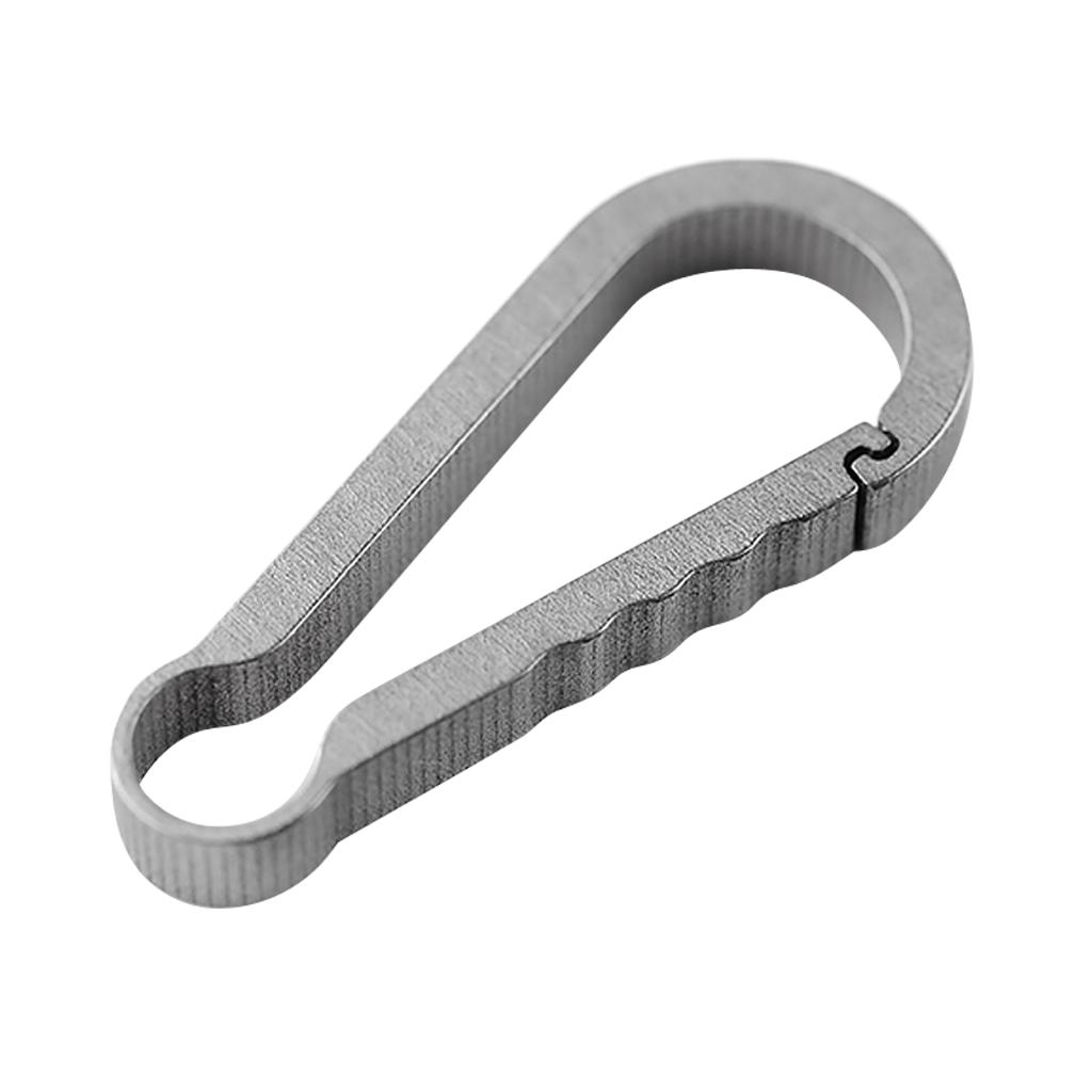 Móc Khóa Hợp Kim Titan Khóa Mùa Xuân Snap Hook Clip Ngoài Trời