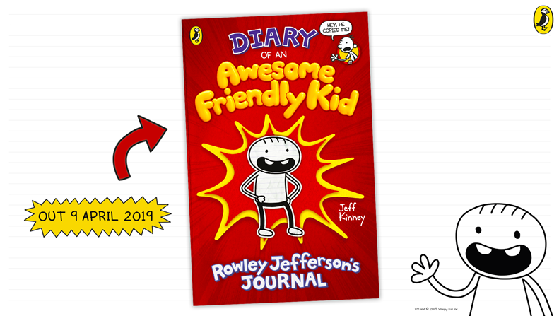 Diary of an Awesome Friendly Kid: Rowley Jefferson's Journal (Diary of a Wimpy Kid)