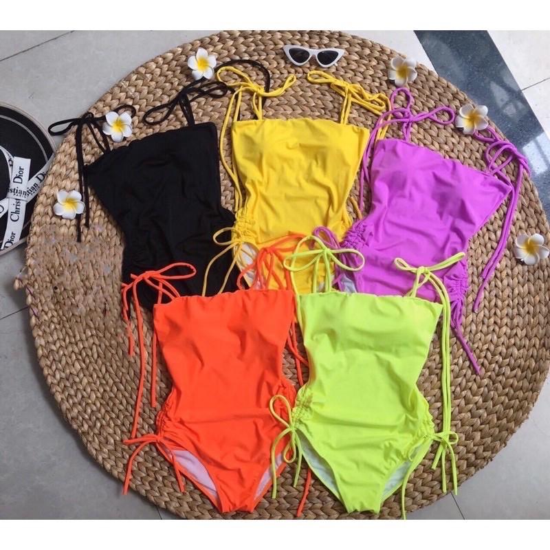 Bikini 1 mảnh 2 dây rút dây eo