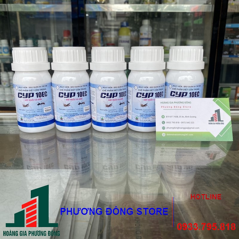 Thuốc diệt muỗi và côn trùng CYP 10EC-100ml