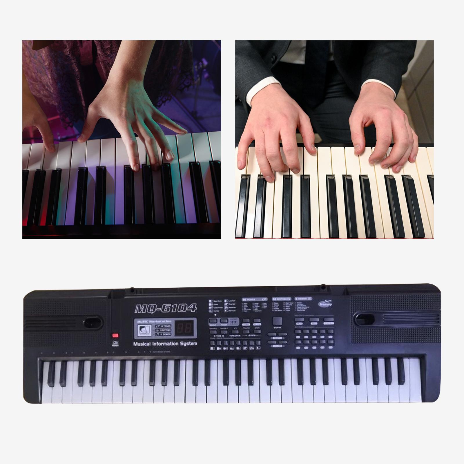 61 Key Portable Electric Piano Keyboard Early Education Toys for Toddlers