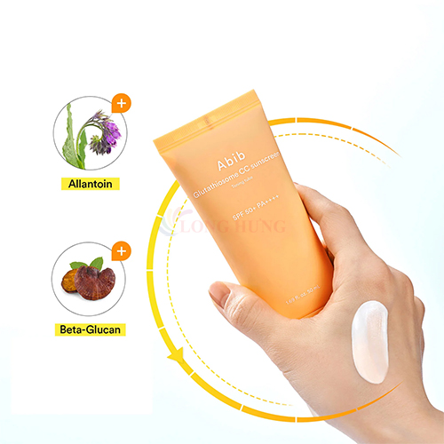 Kem chống nắng nâng tông Abib Glutathiosome CC Sunscreen Toning Tube SPF 50+ PA++++ (50ml) - Hàng chính hãng