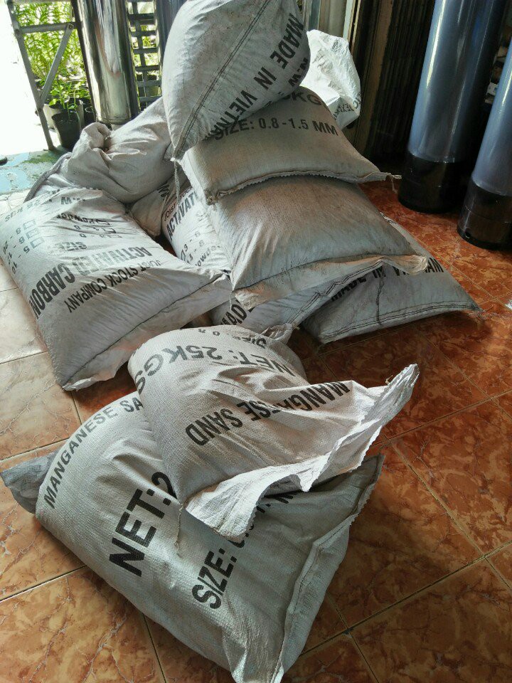 Cát Mangan -Dùng Trong Lọc Nước- Khử Phèn