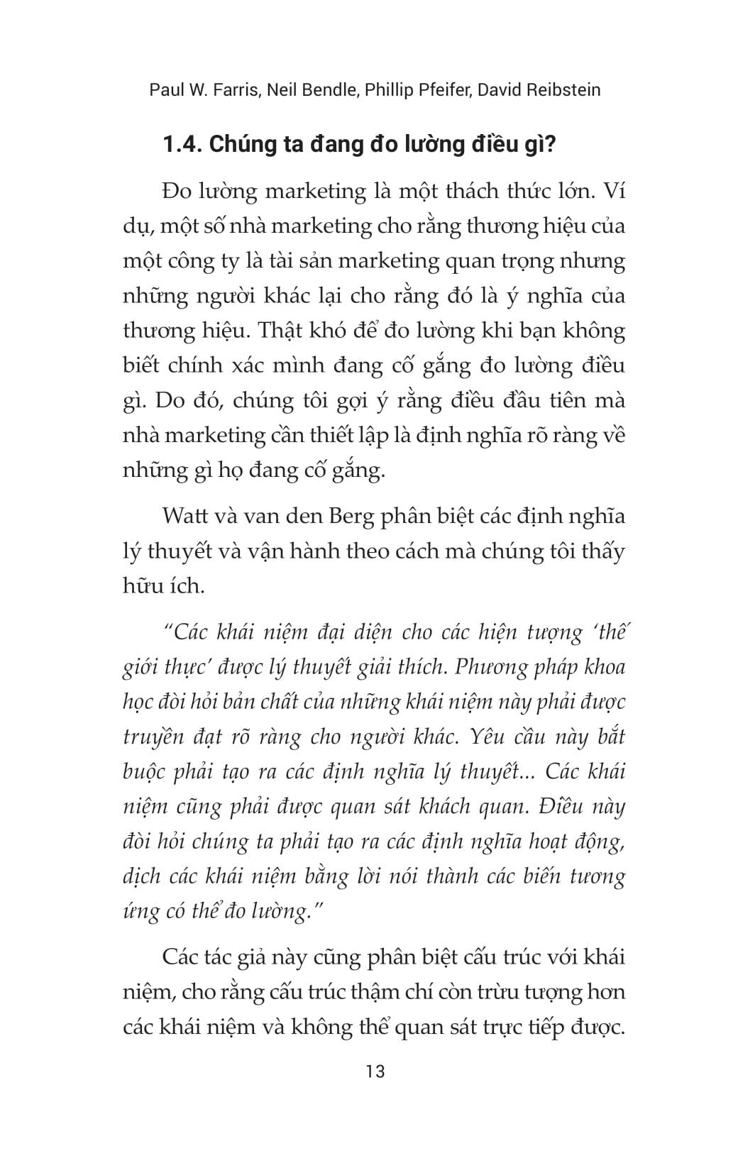 Sách - Marketing Metrics - Chỉ Số Đo Lường Trong Marketing