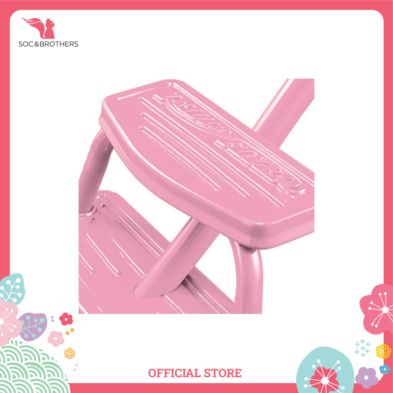 Xe đạp ba bánh trẻ em Radio Flyer Classic Pink Dual Deck Tricycle
