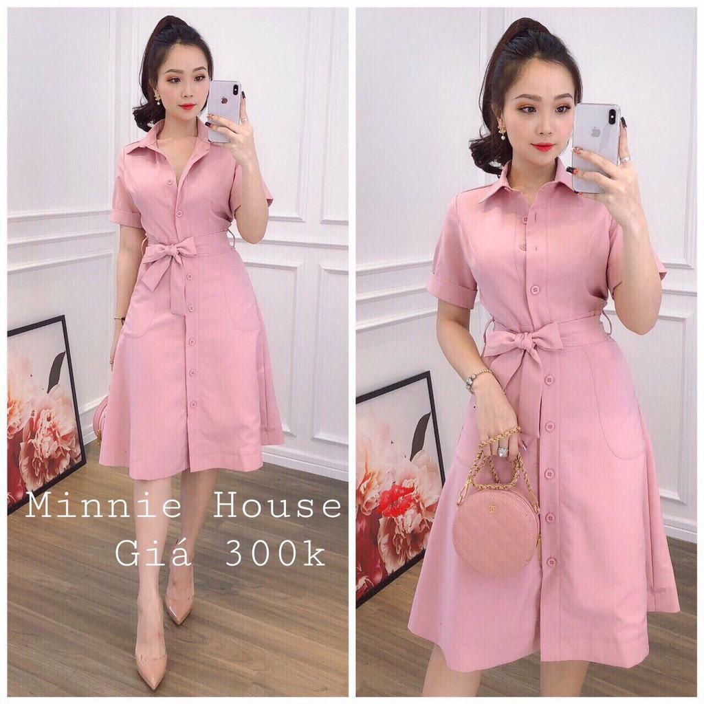 ĐẦM SƠ MI TAY LỠ HÀNG NHẬP QUẢNG CHÂU CAO CẤP