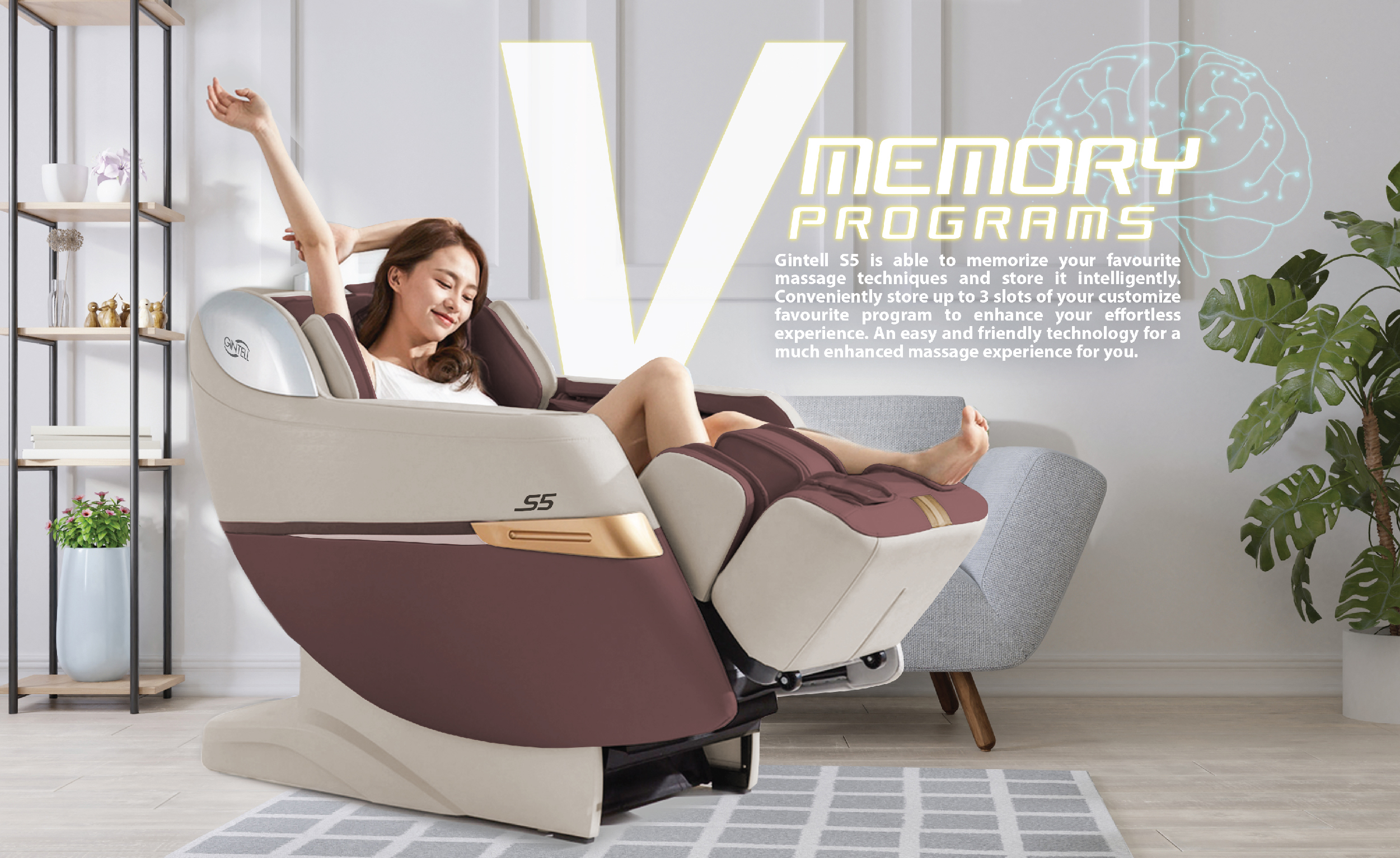 |MUA 1 TẶNG 1| Ghế Massage Toàn Thân S5 SuperChair + G RELAX EZ| 3 năm bảo hành chính hãng