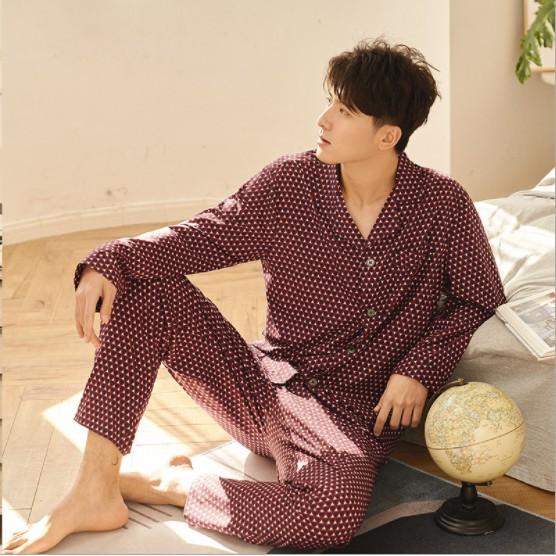 Đồ bộ Pijama dài tay nam, chất lụa satin cao cấp mềm mại, nhẹ và mát, không phải phi lụa nhé. Size S-XL