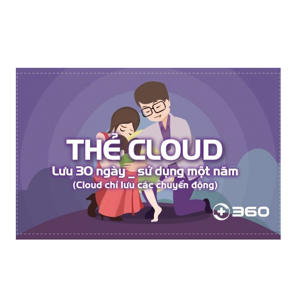 Thẻ Cloud Cho Camera Qihoo Lưu 30 Ngày Sử Dụng 12 Tháng - Hàng chính hãng