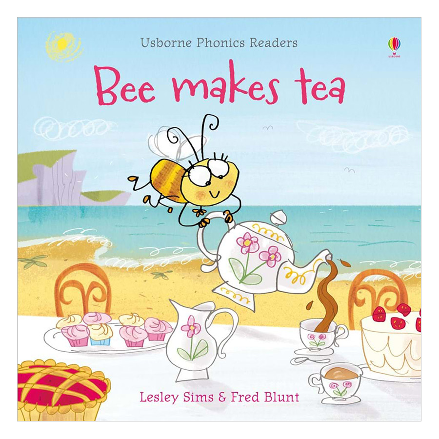 Usborne Bee makes tea