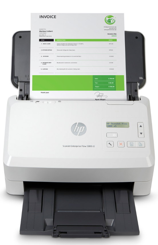 Máy scan HP ScanJet Enterprise Flow 5000 s5 (6FW09A) - Hàng chính hãng