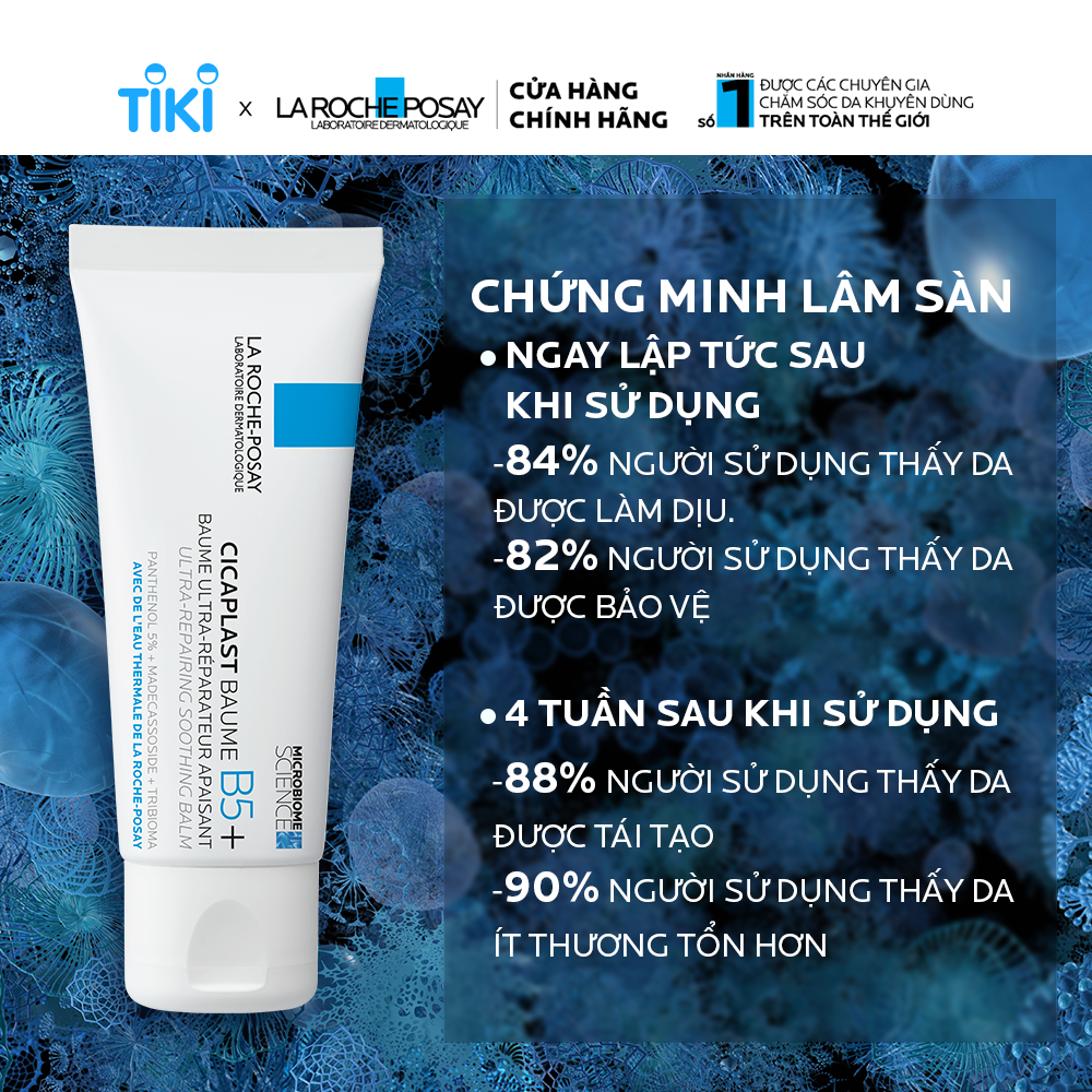 Kem dưỡng phục hồi đa công dụng và làm dịu da La Roche-Posay Cicaplast Baume B5+ 100ml