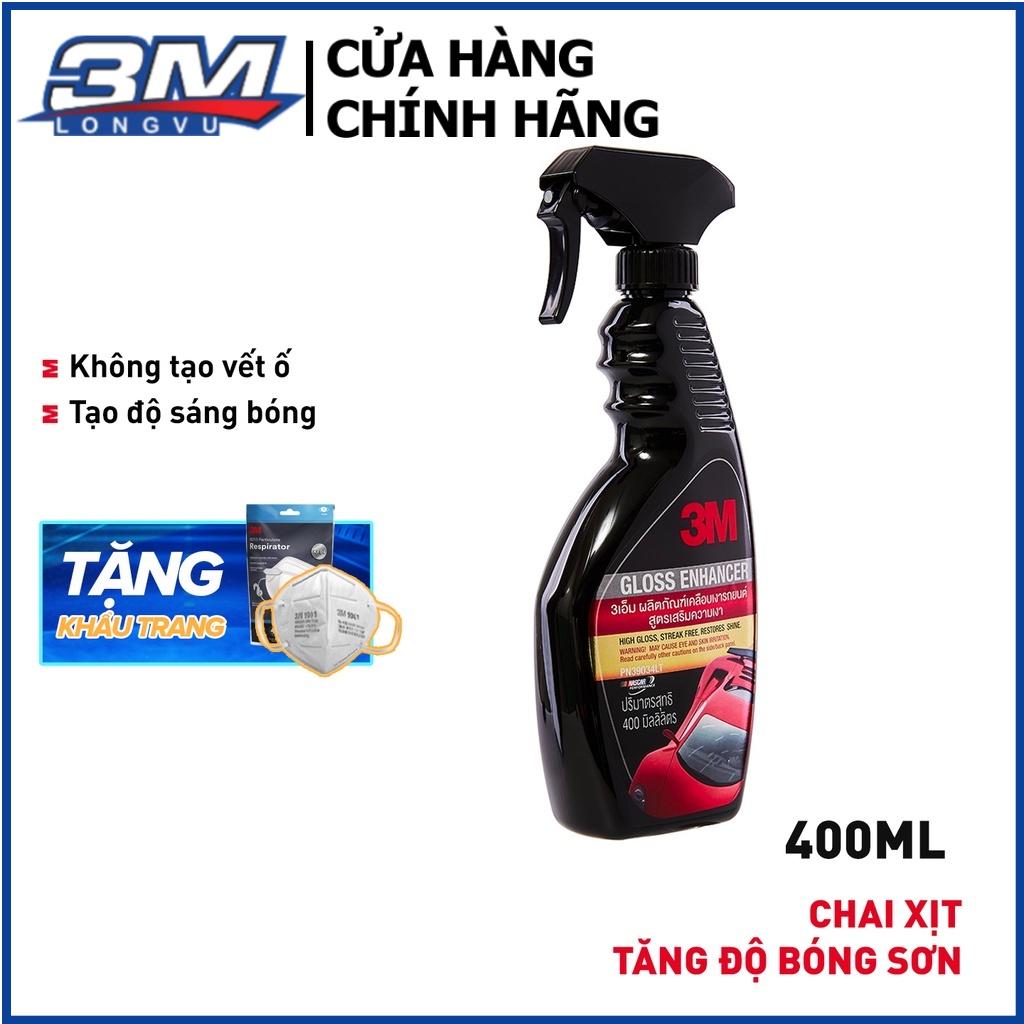 Chai xịt tăng độ bóng sơn 3M Gloss Enhancer 39034 LT 400ml - 3M Long Vu