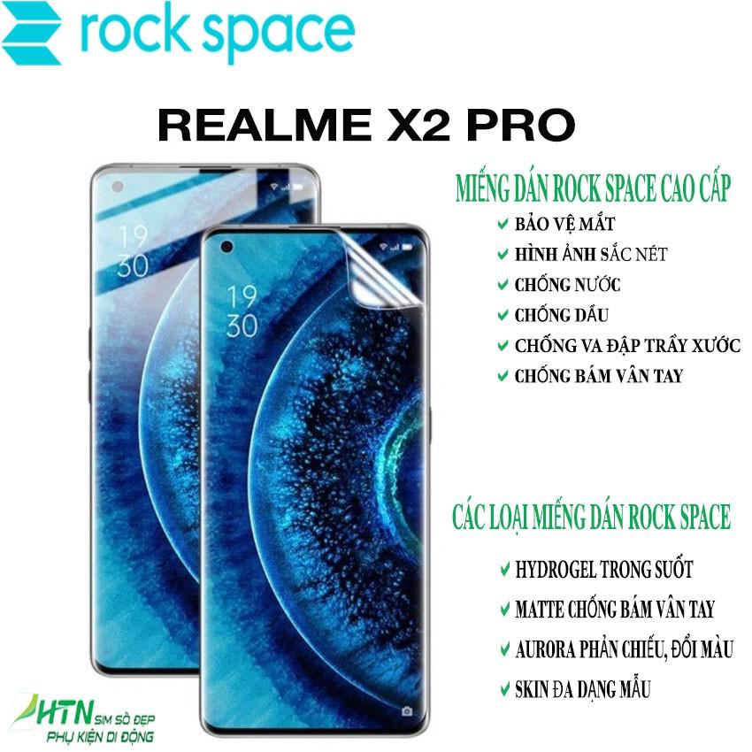Miếng dán rock space cho Realme X2 Pro PPF dán màn hình/ mặt sau lưng điện thoại tự phục hồi vết xước nhỏ chống ánh sáng xanh cao cấp - Hàng chính hãng