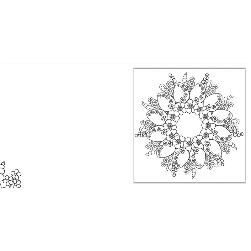 Sách Happy Thoughts - Mindful Easter Colouring Book