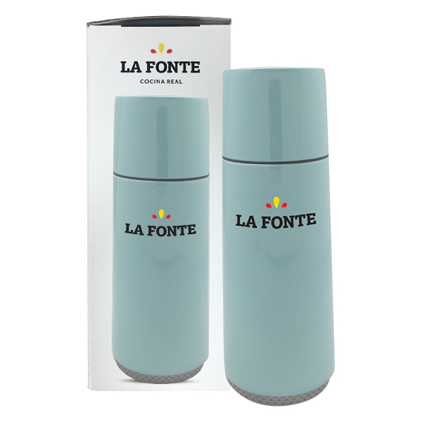 Bình Giữ Nhiệt La Fonte (370ml) Màu Xanh- 000884