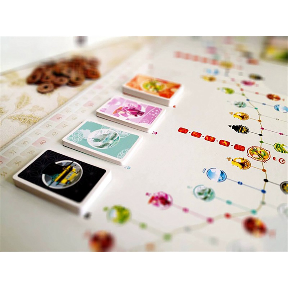 Tokaido Adult Broad Game Bộ Thẻ Bài Trò Chơi Tokaido Lữ Khách Xứ Mặt Trời