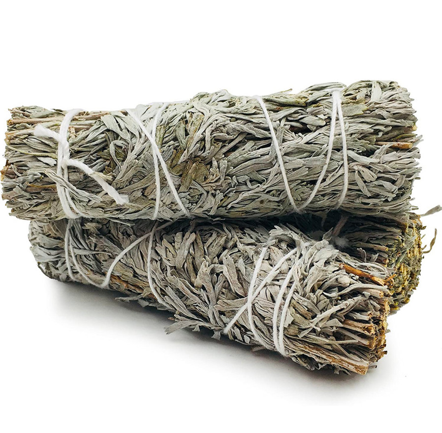 Blue Sage - Xô Thơm Xanh - Thảo Mộc Thanh Tẩy Bản Thân, Thu Hút Thịnh Vượng l Chakra Heal Incense