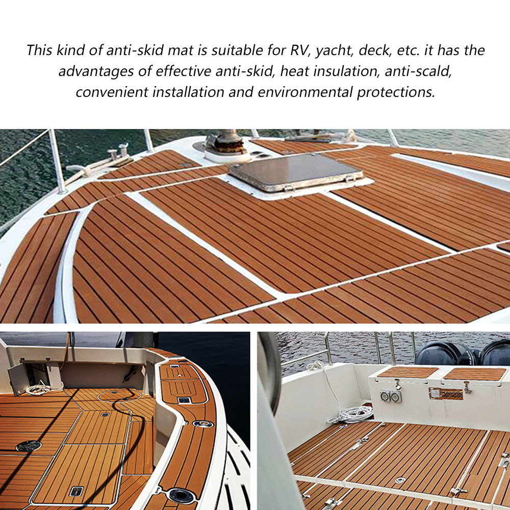 Tấm lót dán sàn gỗ bằng mút EVA chống trơn trượt, bảo vệ bề mặt sàn