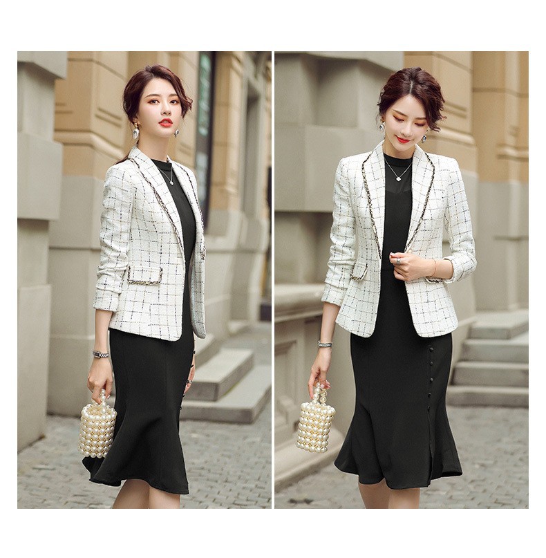 Hình ảnh Áo vest, blazer nữ áo khoác nữ Cao Cấp HATI