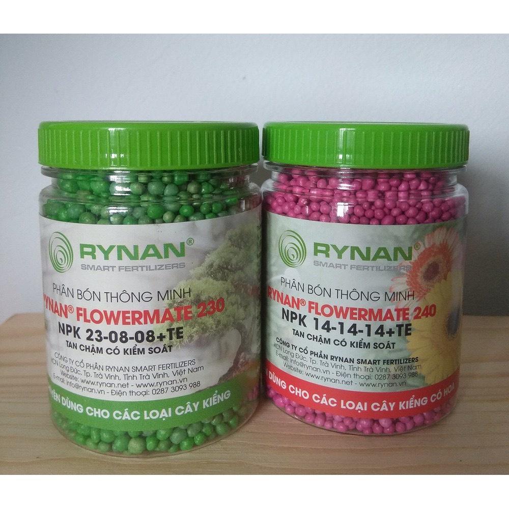 COMBO 2 HỘP PHÂN TAN CHẬM THÔNG MINH CÓ KIỂM SOÁT RYNAN, DÙNG CHO LAN , HOA CÂY CẢNH