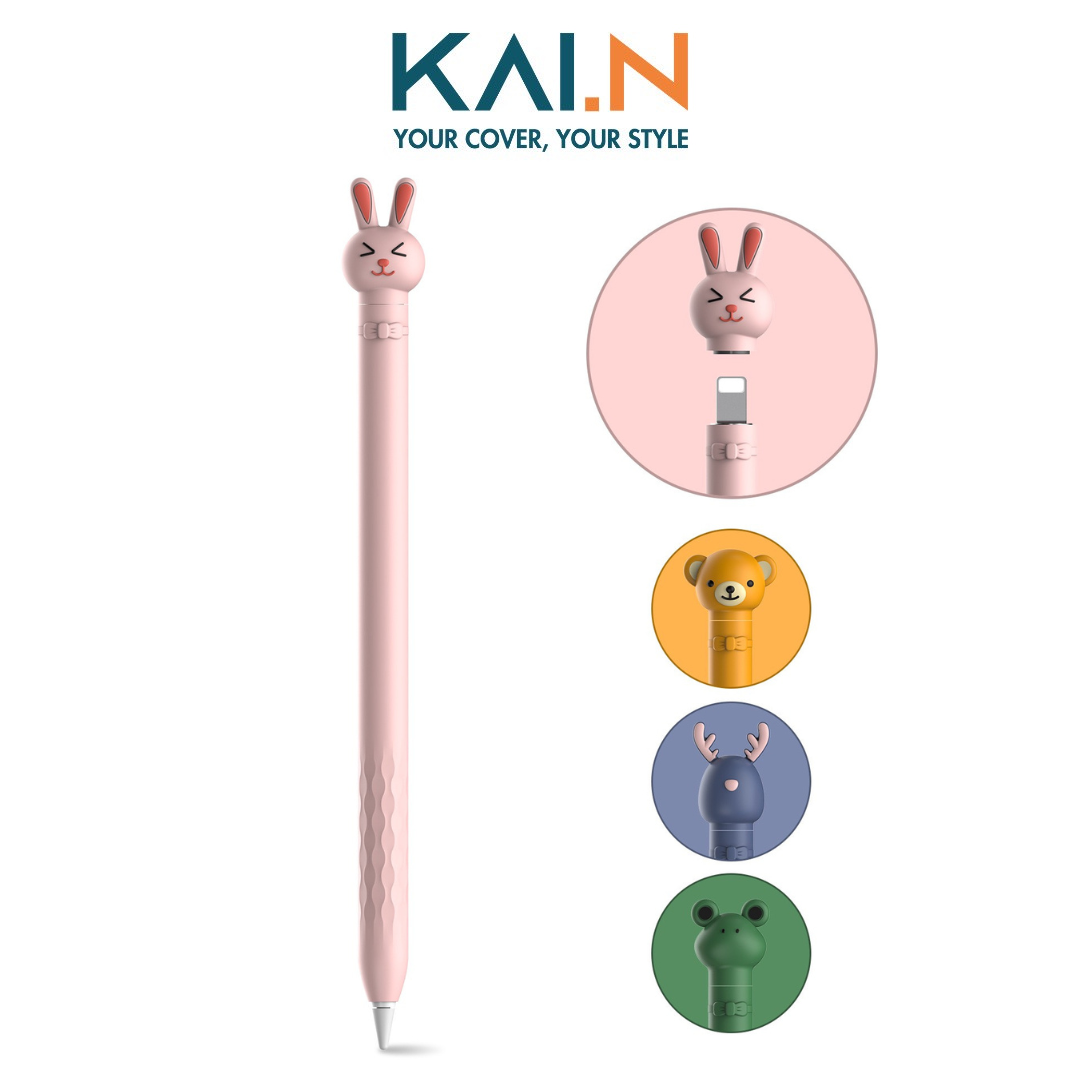 Ốp Case Bảo Vệ Dành Cho Apple Pencil 1, Kai.N PenAnimal - Hàng Chính Hãng