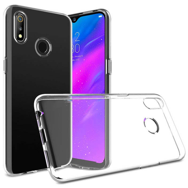 Ốp lưng silicon dẻo trong suốt cao cấp cho OPPO Realme 3 Pro