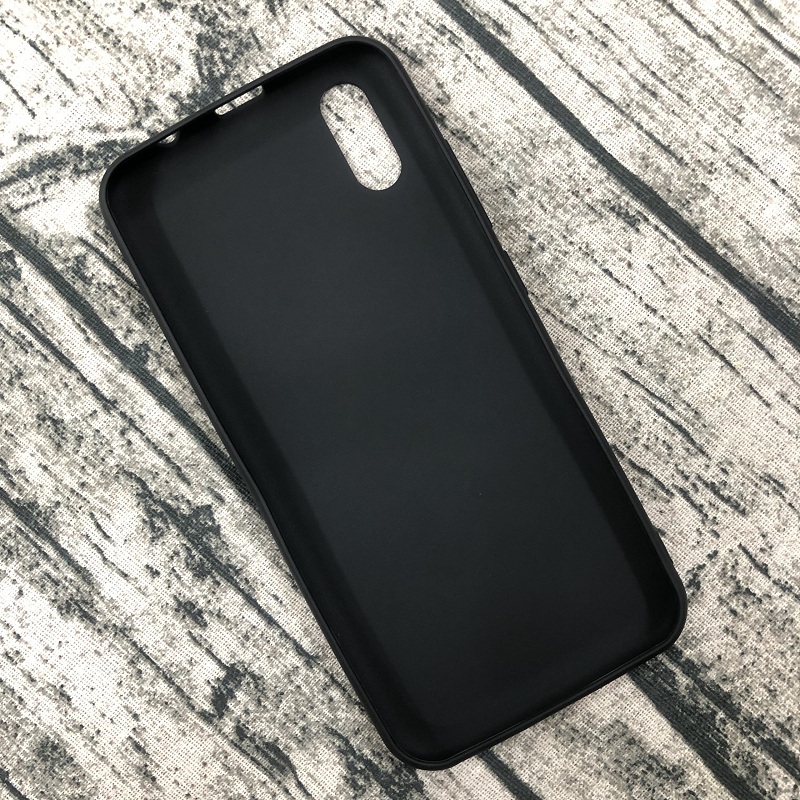 Ốp lưng silicone dẻo màu đen siêu mỏng dành cho Vsmart Bee 3