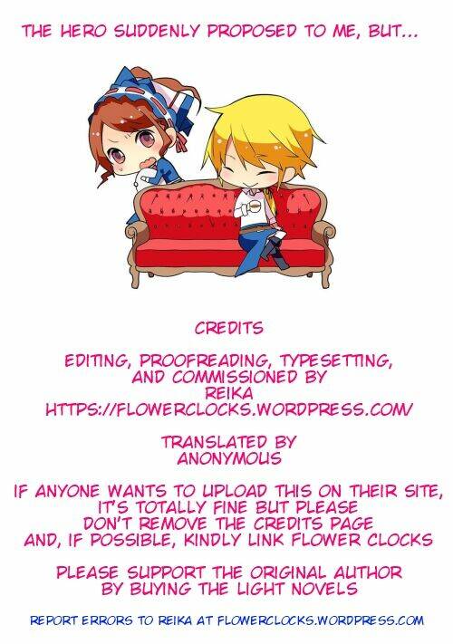 yuusha-sama ni ikinari kyuukonsareta no desu ga chapter 6 1