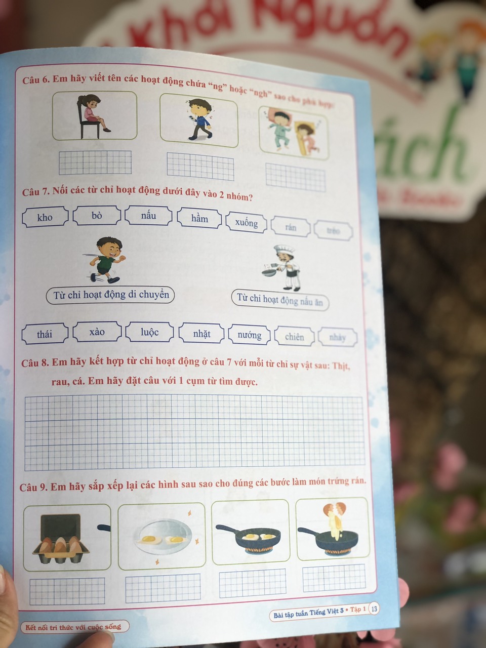 Combo Bài Tập Tuần Toán, Tiếng Việt Lớp 3 - Kết Nối Tri Thức - Học kì 1